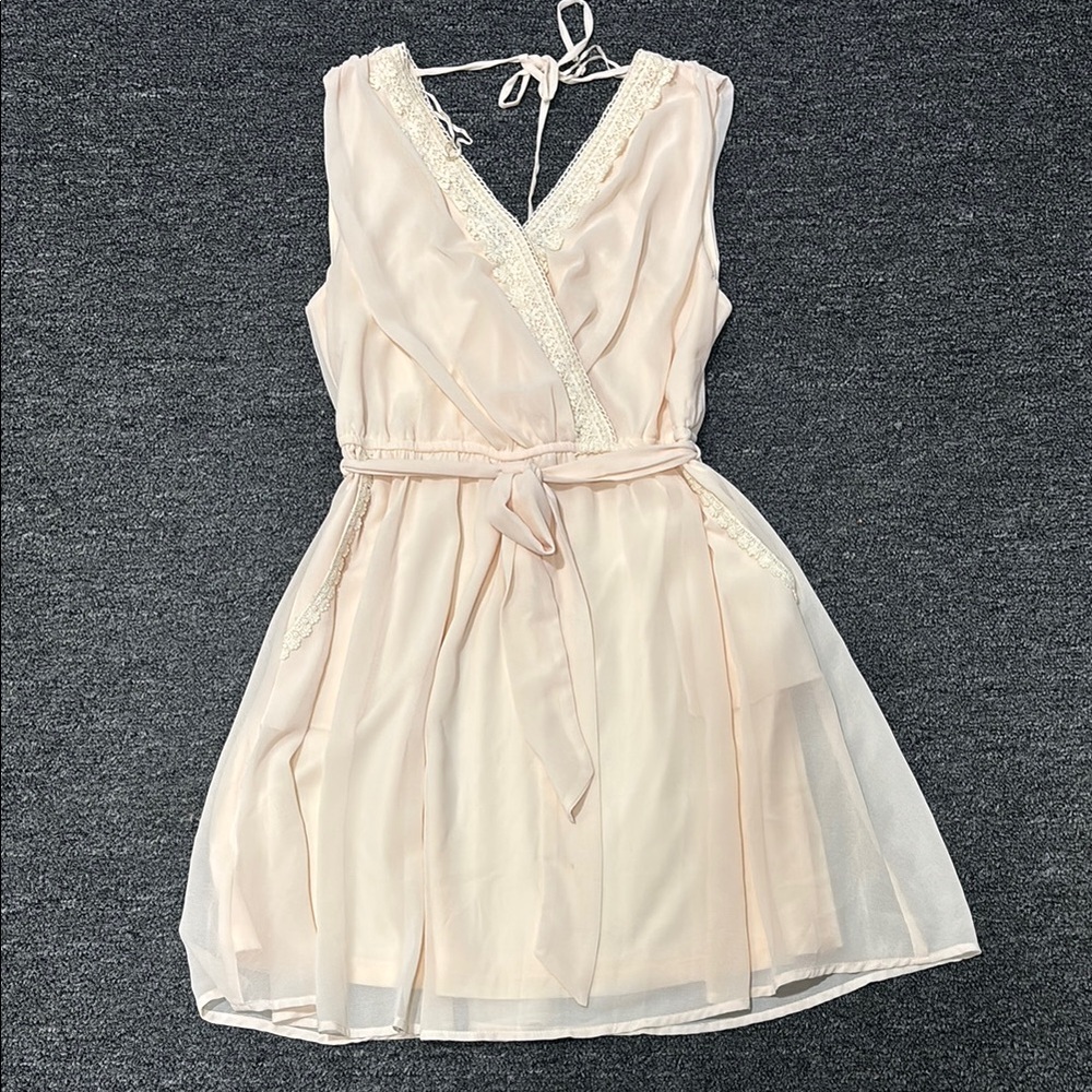 Soft Cream Dress